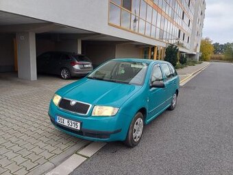 Škoda fabia 1.4mpi -50kw r. 2002  stk platná 2026/9