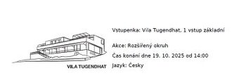 Vila Tugendhat Brno 19.10.