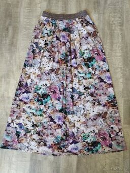Luxusní maxi sukně L