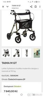 Chodítko pro seniory