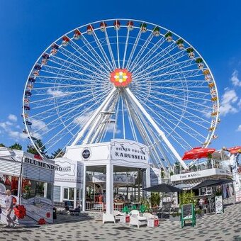 2 vstupenky na ruské kolo v Prateru