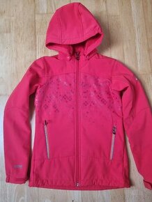 McKinley softshellová vyteplená bunda164cm