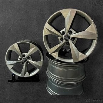 Zánovní originální alu kola Audi 5x112 r18