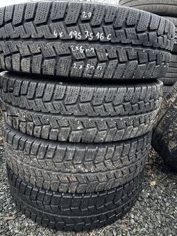 4x zimní pneu r16 195/75/16C