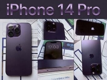 IPhone 14Pro fialový 128gB .
