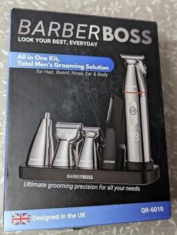 Barberboss QR-6010 nové, jen rozbalené.