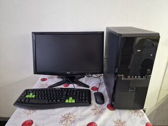 Čtyřjádrový Pc s SSD Diskem na filmy hry internet atd Win 11