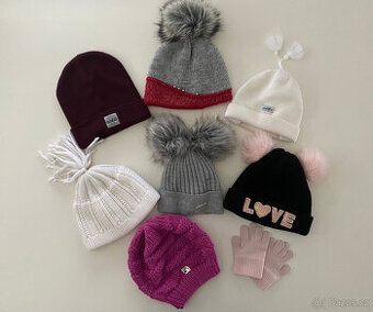 Dívčí zimní čepice