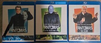 BLU RAY- FANTOMAS-- CZ DAB KOLEKCE