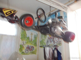 motokára čz 125 ccm  dobová