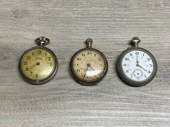 hodinky staré kapesní hodinky cibule torzo hodinky