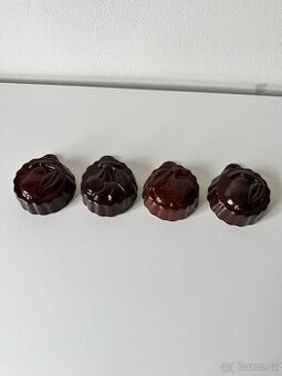 Staré formičky na pečení - sada 4ks