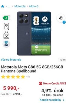 Motorola moto G86 5G 8GB/256GB