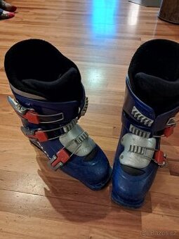 boty sjezdové  lyžáky 35 dětské Salomon délka stélky 22cm