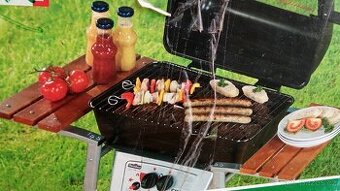 GRIL plynový, 2 x hořák, provozuschopný