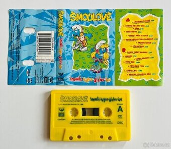 Šmoulové - šmoulí super disko šou - vzácná žlutá edice