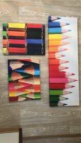 Obrázky barevných pastelek