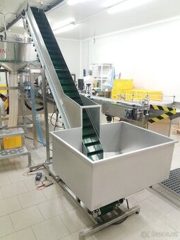 Nerezový pásový dopravník do potravinářství