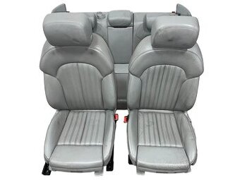 Sedačky šedá kůže Audi A6 C7 4G sedan r.v. 2014