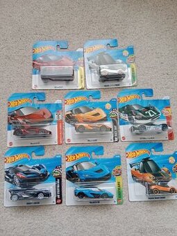 Hot wheels McLaren W1, P1, F1, pagani, Bugatti