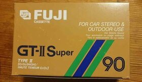 Nabízím sadu 10ti audiokazet FUJI GT-II Super - 1