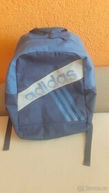 Sportovní modrý batoh, zn. Adidas - 1