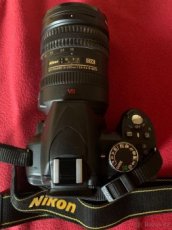 Zrcadlovka Nikon D3100 + asf Nikkor 18-200 - 1
