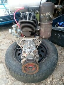 Motor rotax 200ccm