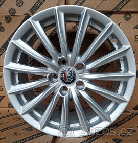 Nové orig. alu disky 5x110R17 Alfa Romeo Giulia