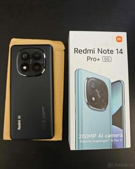 Xiaomi Redmi Note 14 Pro+ 5G, 8/256GB,200Mpx foto,AI, záruka