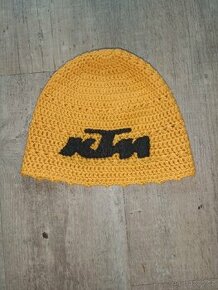 Háčkovaná čepička KTM