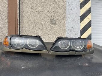Přední xenonová světla Bmw e46 facilift
