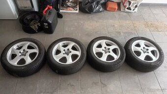Litá kola Volvo 6,5Jx16x43 + letní pneu Michelin 205/55/R16