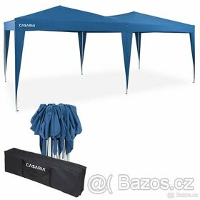 SKLÁDACÍ ALTÁN PÁRTY STAN MODRÁ 3X6M UV OCHRANA 50+ - 1