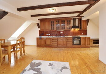 Pronájem podkrovního bytu 3+kk, 140m², ul. Palackého, Praha