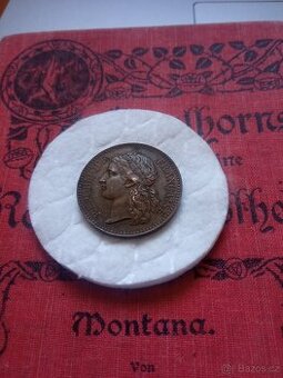 MEDAILE SVĚTOVÁ VÝSTAVA PAŘÍŽ 1878