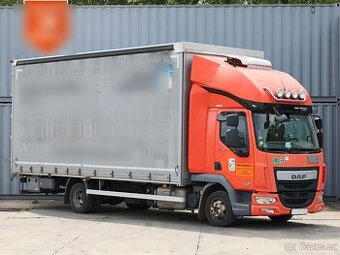 DAF LF 230, EURO 6, 16 PALET, DVOUSTRANNÁ SHRNOVACÍ PLACHTA,