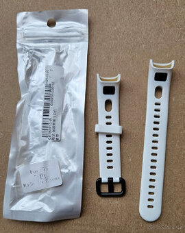 Nový bílý silikonový náramek na Huawei Band 4 / 5