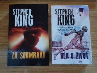 2x STEPHEN KING - Za soumraku, Běh o život