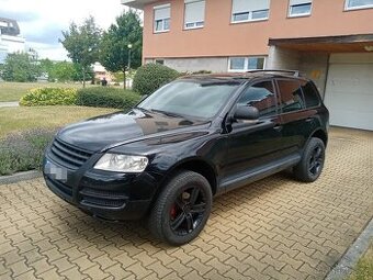 Vw Touareg 4x4, r. 2004, 2.5 R5 TDI, 128 kw. Pěkný stav.