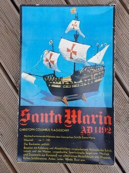 Santa Maria AD1492 - modelářská stavebnice - Igra