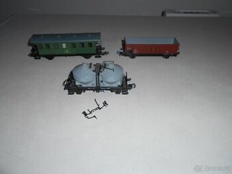 VLÁČKY ho - 3 VAGONY, OSOBNÍ, 2 NÁKLADNÍ