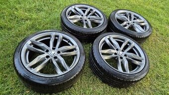 ALU 18" Škoda 5x112, 225x40 R18, LETNÍ