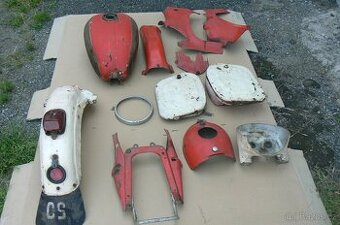 Jawa 250/350 Panelka díly
