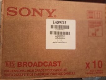 VHS kazeta Sony