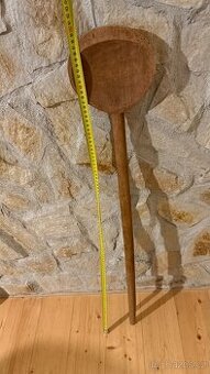 Velká retro vařečka dřevěná