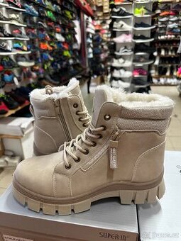 Dámské zimní kotníčkové boty