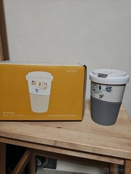 2x nový keramický termohrnek