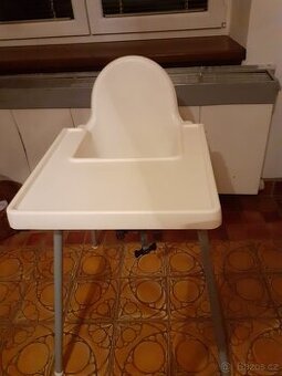 Dětská jídelní židlička IKEA s pultíkem