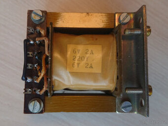 Transformátor 12V (2x 6V) 2A nepoužitý